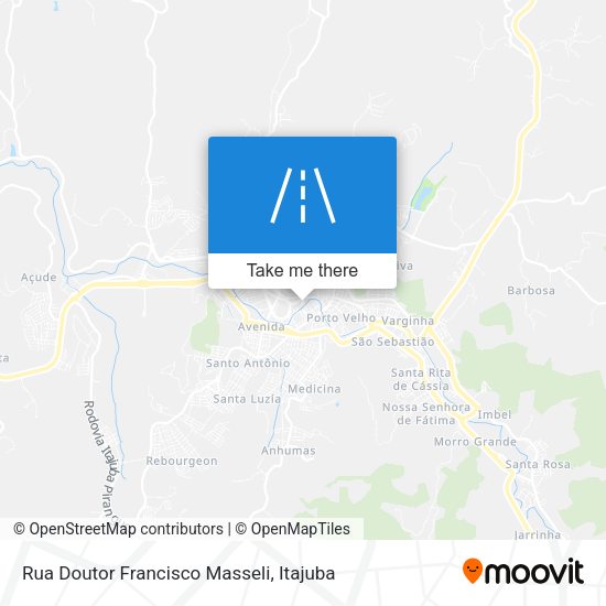 Rua Doutor Francisco Masseli map