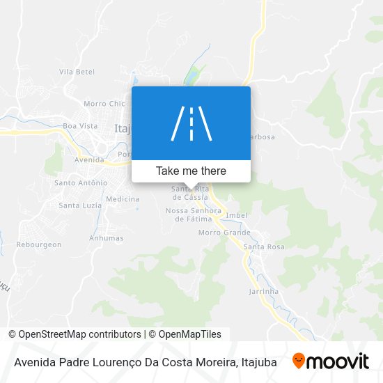 Avenida Padre Lourenço Da Costa Moreira map