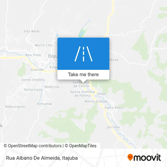 Rua Albano De Almeida map