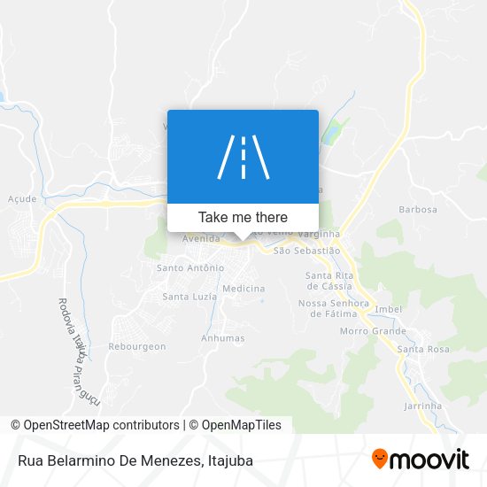 Rua Belarmino De Menezes map
