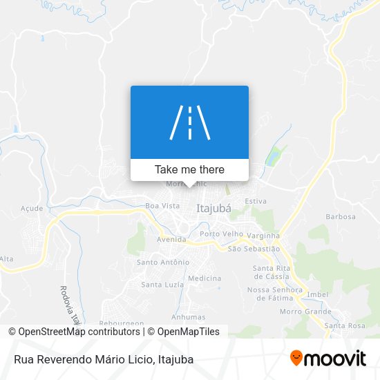 Rua Reverendo Mário Licio map