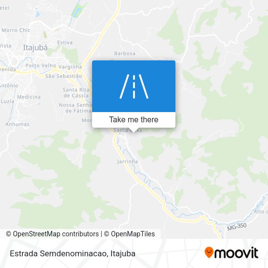 Estrada Semdenominacao map