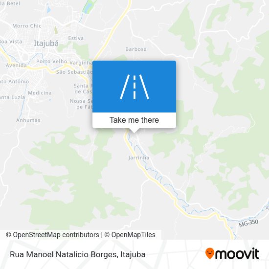 Rua Manoel Natalicio Borges map