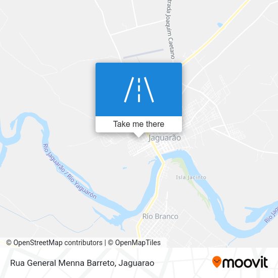 Rua General Menna Barreto map