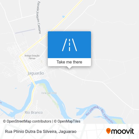 Rua Plínio Dutra Da Silveira map
