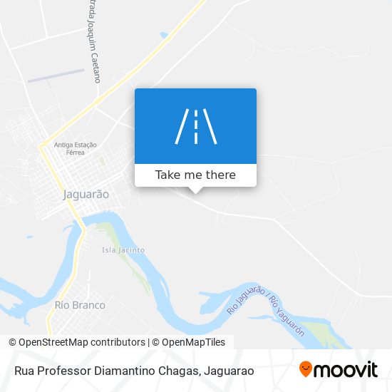 Rua Professor Diamantino Chagas map