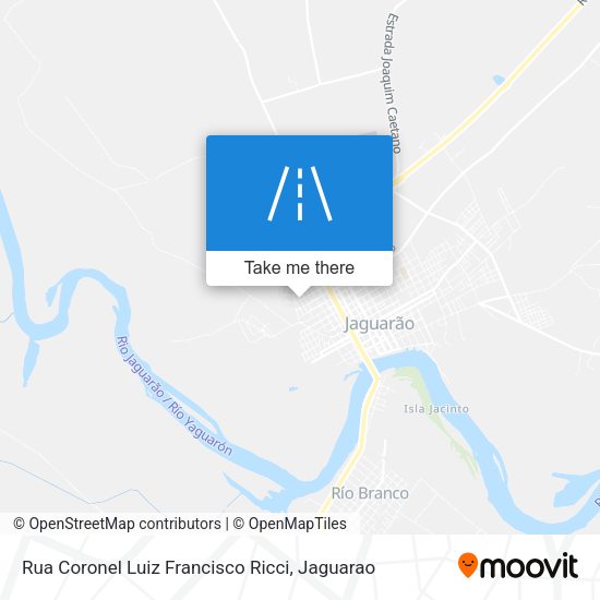 Rua Coronel Luiz Francisco Ricci map
