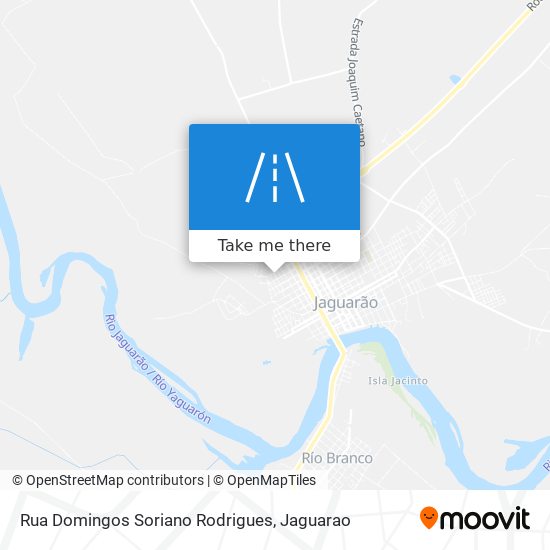 Mapa Rua Domingos Soriano Rodrigues