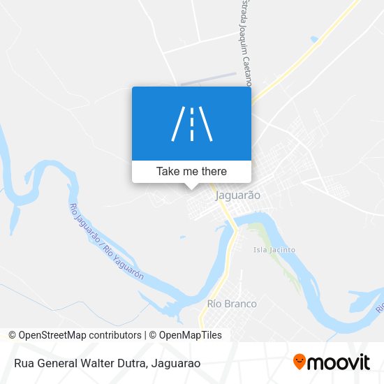 Rua General Walter Dutra map