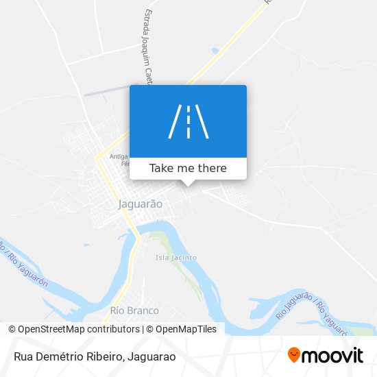 Rua Demétrio Ribeiro map