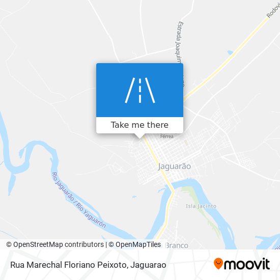 Mapa Rua Marechal Floriano Peixoto