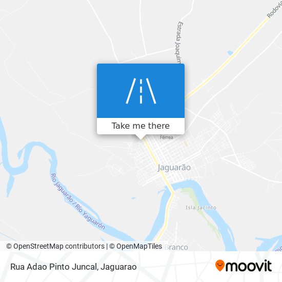 Rua Adao Pinto Juncal map