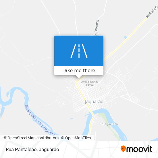 Mapa Rua Pantaleao