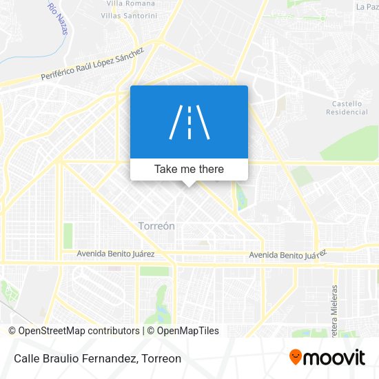 Calle Braulio Fernandez map