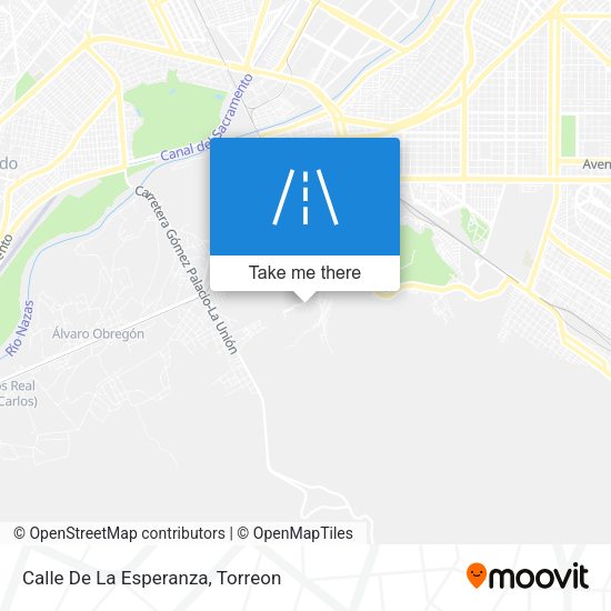 Calle De La Esperanza map