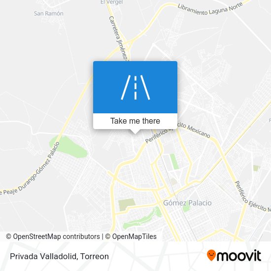 Mapa de Privada Valladolid