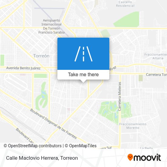 Mapa de Calle Maclovio Herrera