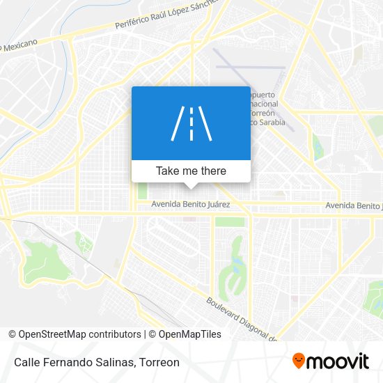 Calle Fernando Salinas map