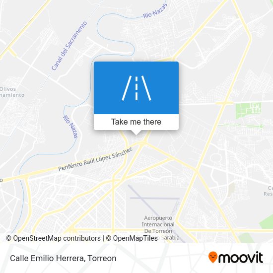 Calle Emilio Herrera map