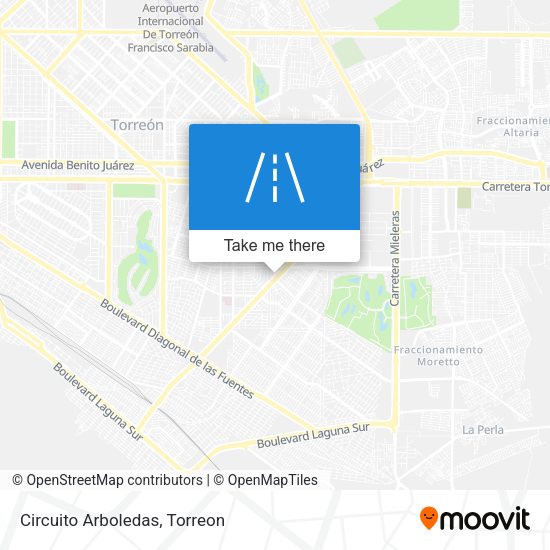 Mapa de Circuito Arboledas