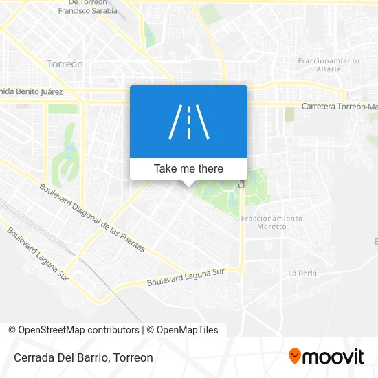 Cerrada Del Barrio map