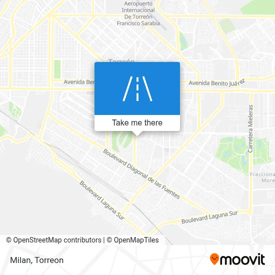Milano map