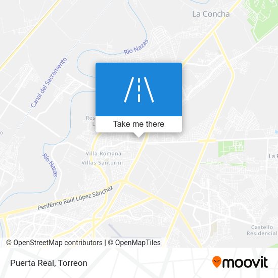 Mapa de Puerta Real