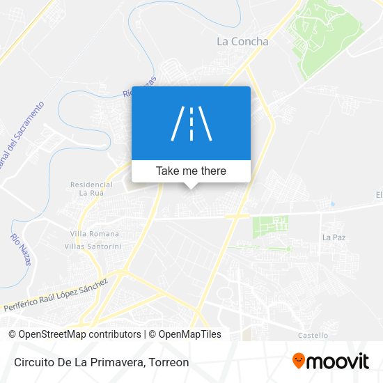Circuito De La Primavera map