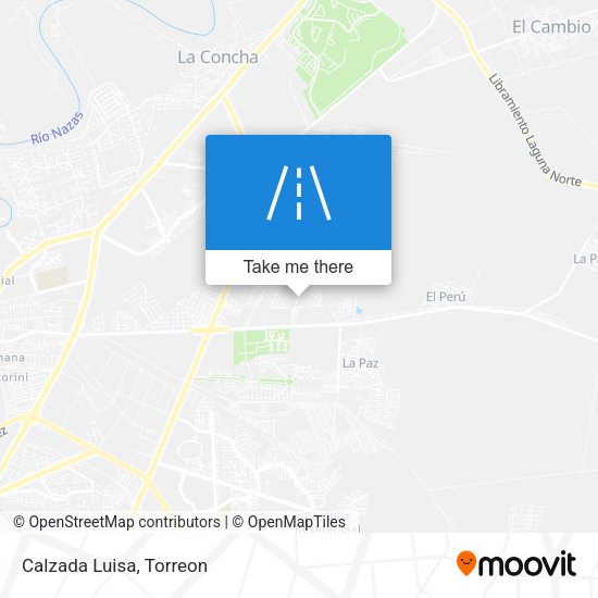 Mapa de Calzada Luisa