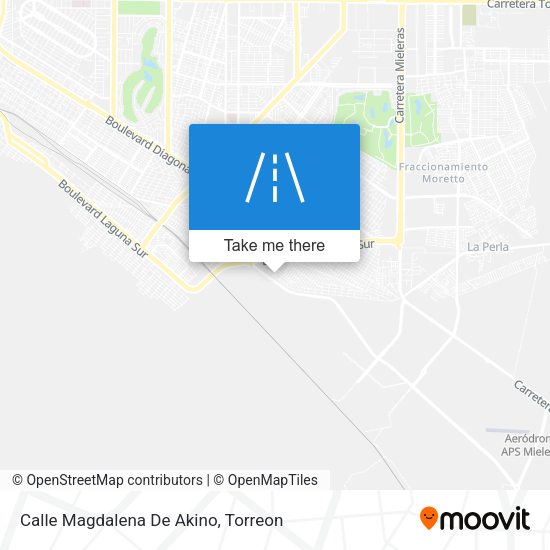 Mapa de Calle Magdalena De Akino
