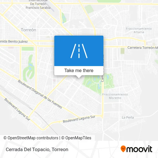 Cerrada Del Topacio map