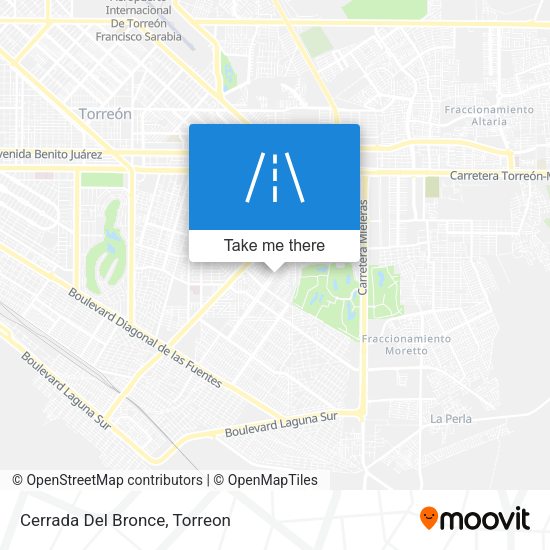 Cerrada Del Bronce map