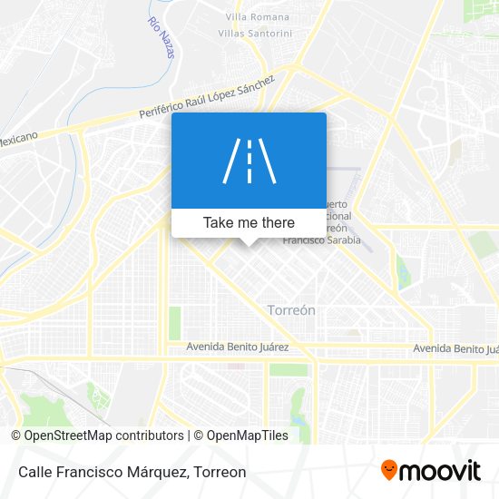 Calle Francisco Márquez map