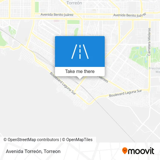 Avenida Torreón map