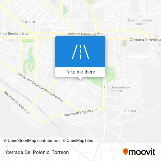 Cerrada Del Polonio map