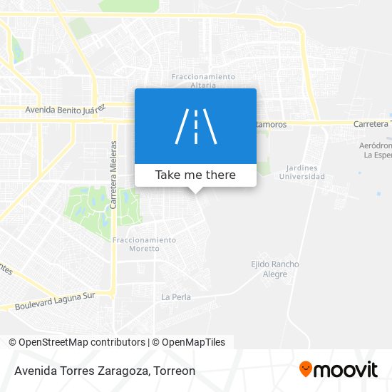 Mapa de Avenida Torres Zaragoza