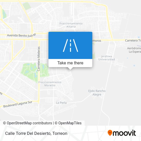 Calle Torre Del Desierto map