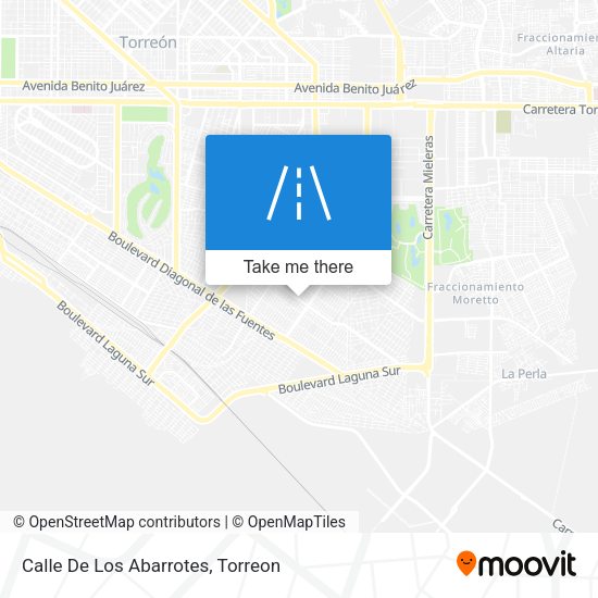 Calle De Los Abarrotes map