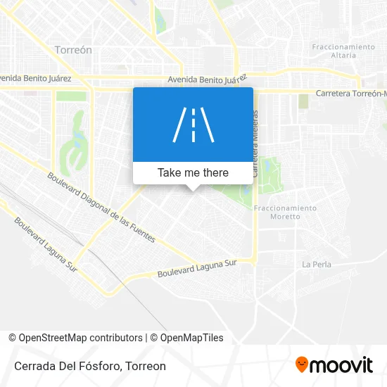 Cerrada Del Fósforo map