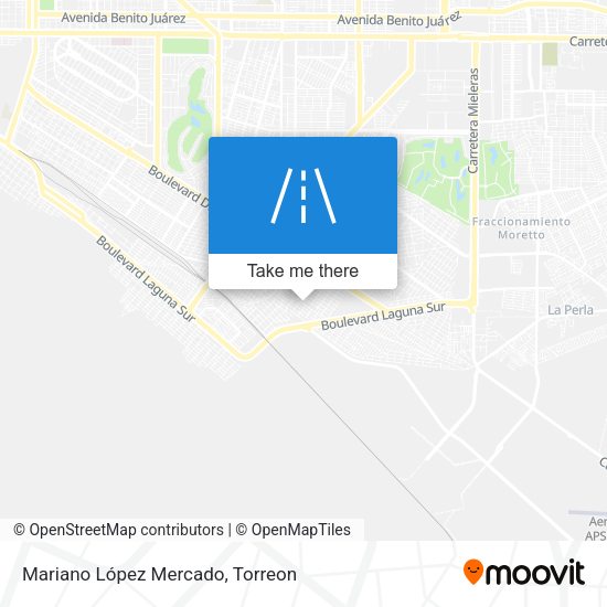 Mariano López Mercado map