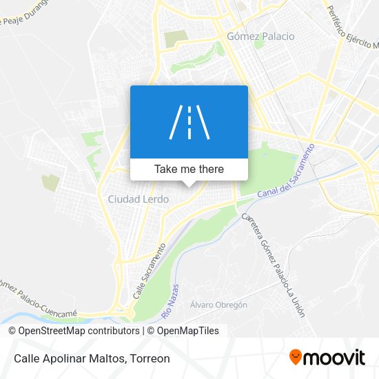 Calle Apolinar Maltos map
