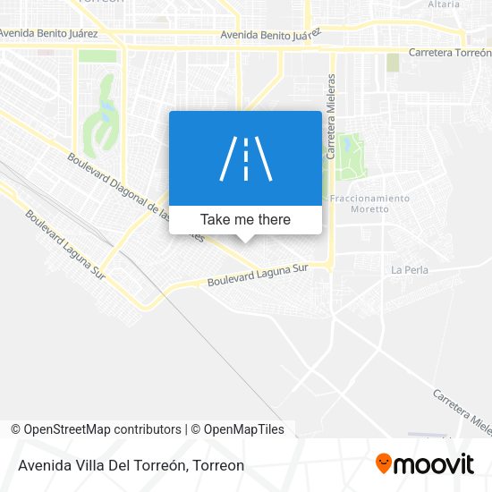 Mapa de Avenida Villa Del Torreón