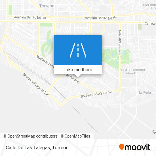 Mapa de Calle De Las Talegas