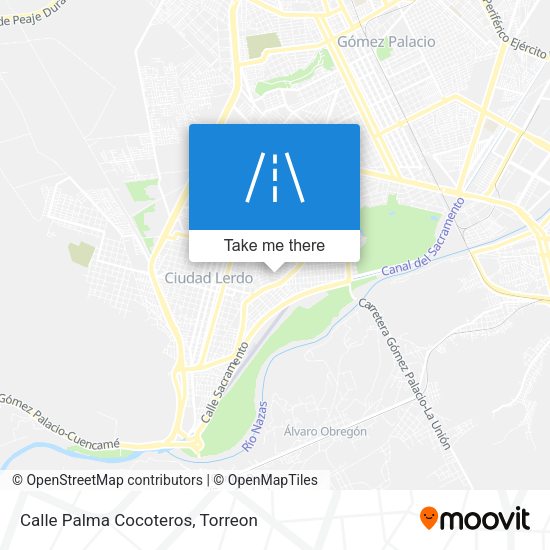 Calle Palma Cocoteros map