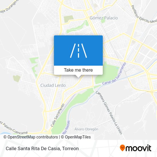 Mapa de Calle Santa Rita De Casia