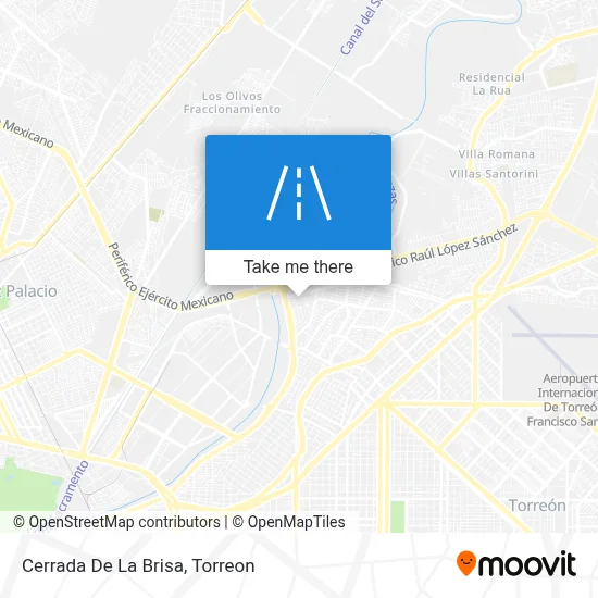 Cerrada De La Brisa map