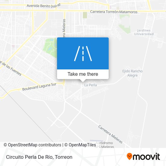 Circuito Perla De Río map