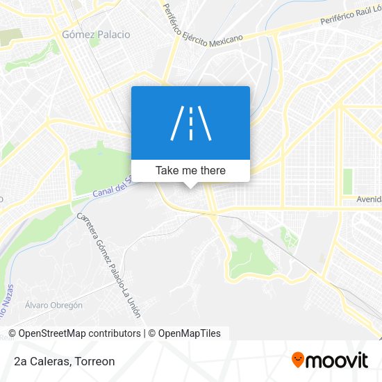 Mapa de 2a Caleras