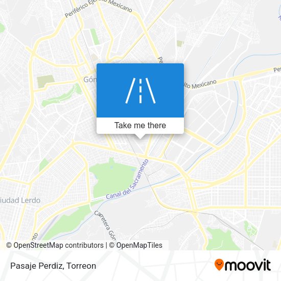 Mapa de Pasaje Perdiz