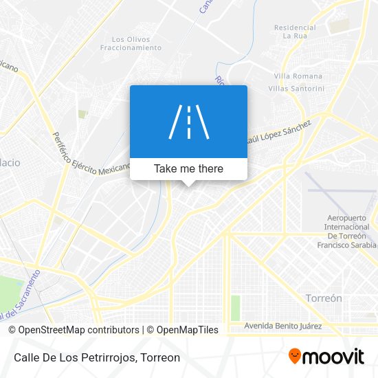 Calle De Los Petrirrojos map